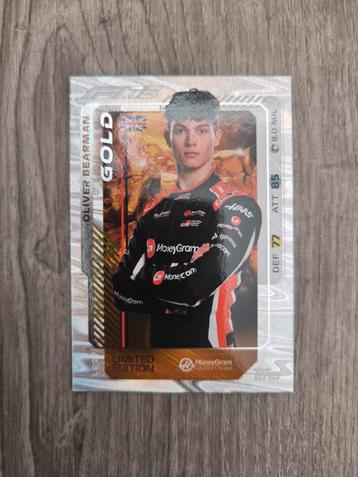 Topps Turbo Attax kaart F1 LE27 Bearman beschikbaar voor biedingen