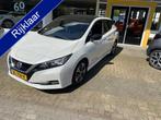 Nissan Leaf Tekna 40 kWh CAMERA AIRCO ECC PARKEERSENSOREN TW, Traction-control, Gebruikt, 150 pk, Wit