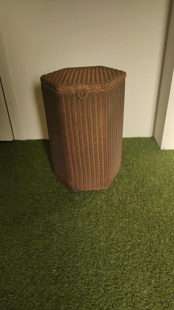 Vintage Pitriet Wasmand, Huis en Inrichting, Woonaccessoires | Kisten, Ophalen