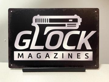 Glock Magazines metalen reclamebord (Old Look) beschikbaar voor biedingen