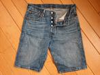 Levi Strauss & Co 501 spijker bermuda maat 31, Blauw, W32 (confectie 46) of kleiner, Ophalen of Verzenden, Zo goed als nieuw