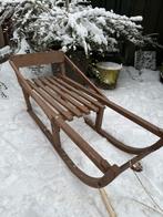 Grote slee met rugleuning, Ophalen of Verzenden, Rugleuning, Zo goed als nieuw, Hout