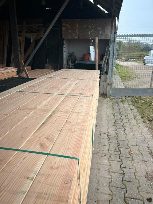 Douglas plank geschaafd 1.8x15x400/200 cm, Tuin en Terras, Schuttingen, Nieuw, Minder dan 3 meter, Ophalen