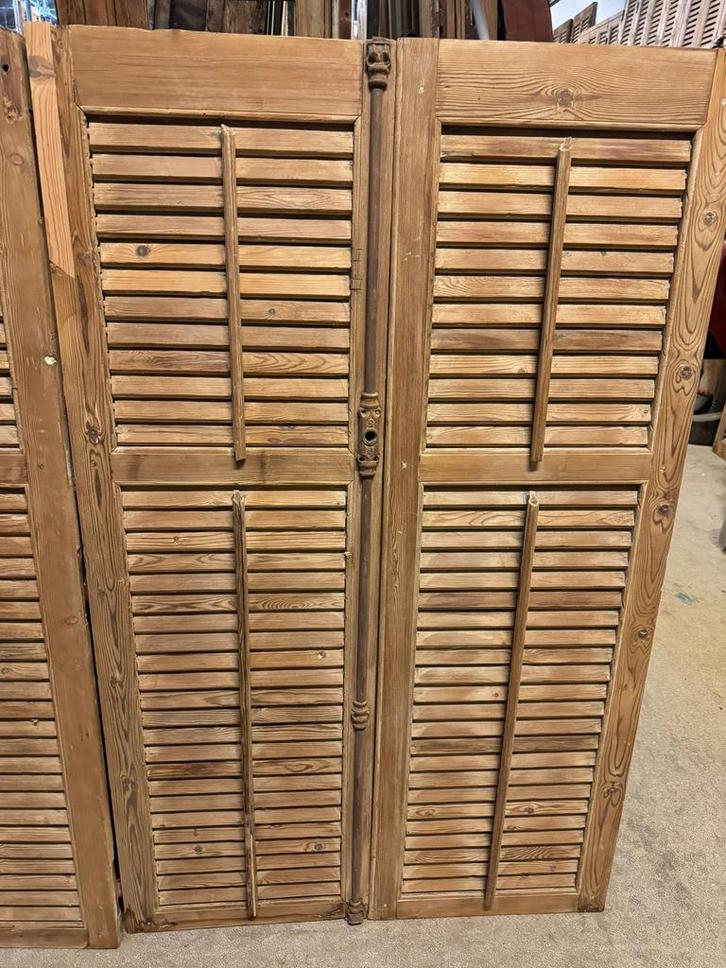 Louvre luiken, Doe-het-zelf en Verbouw, Deuren en Horren, Gebruikt, Garagedeur, 80 tot 100 cm, Ophalen