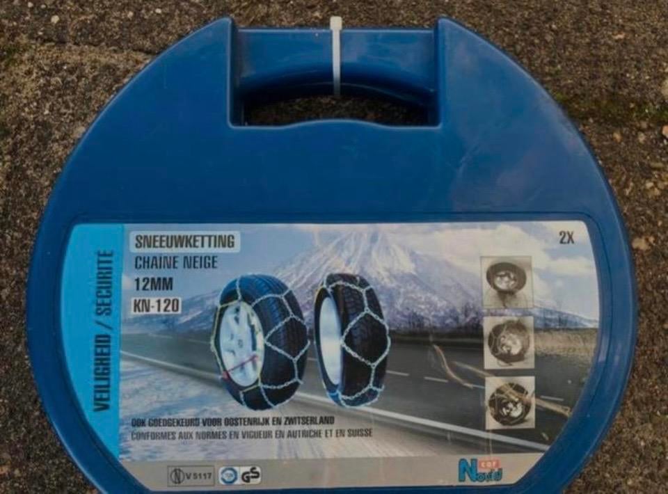Sneeuwkettingen KN-120, Auto diversen, Sneeuwkettingen, Ophalen of Verzenden, Gebruikt