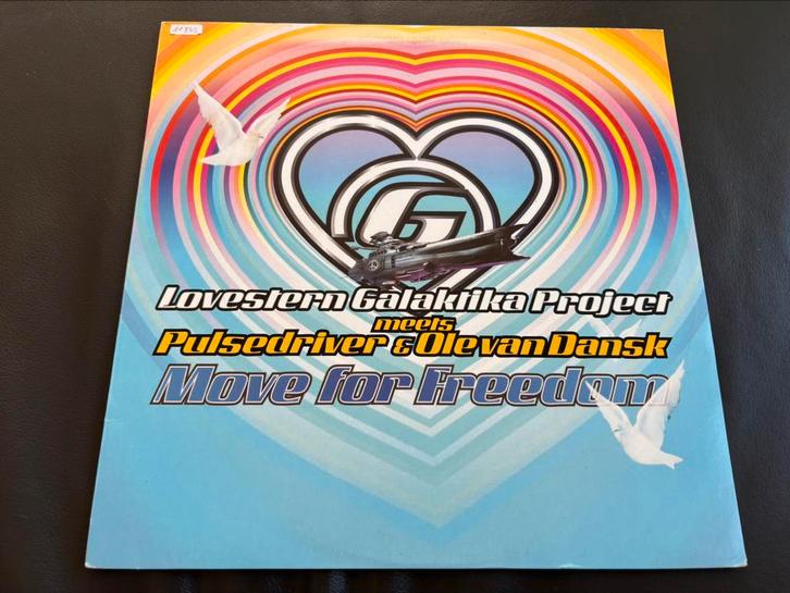 Lovestern Galaktika Project - Move For Freedom - Vinyl LP, Cd's en Dvd's, Vinyl | Dance en House, Ophalen of Verzenden