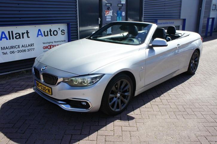 Bmw 4-SERIE 420i Cabriolet Luxury Line Automaat, Auto's, BMW, Bedrijf, 4-Serie, ABS, Adaptive Cruise Control, Airbags, Bluetooth