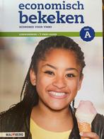 Economisch bekeken 3 vmbo-k deel A leerwerkboek, Ophalen of Verzenden, Nieuw, VMBO, Economie