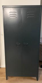Metalen Lockerkast - Zwart - 76x50x165cm, Huis en Inrichting, Kasten | Lockerkasten, Ophalen, Zo goed als nieuw