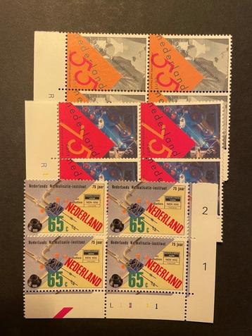 138. NVPH 1472-1474 blok van vier (blokken van 4) beschikbaar voor biedingen