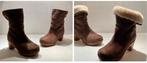 Ugg Kouri warme laarzen / clog boots met voering 39 bruin, UGG, Bruin, Lage of Enkellaarzen, Ophalen of Verzenden