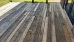 Sloop hout planken oud hout in barnwood / old oak stijl, Ophalen of Verzenden, Gebruikt, 250 cm of meer, Planken
