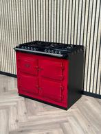 Prachtig Fornuis AGA Six Four Bordeaux Rood 4 Ovens!, Witgoed en Apparatuur, Fornuizen, 60 cm of meer, Grill, Ophalen of Verzenden