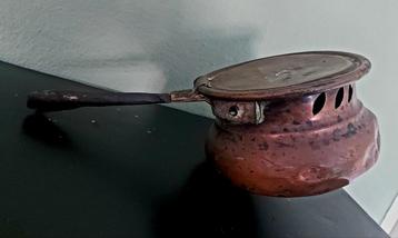 Antieke Koperen Bedwarmer beschikbaar voor biedingen