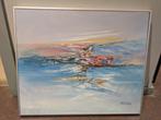 Abstract ingelijst schilderij van Parlarsen, Ophalen
