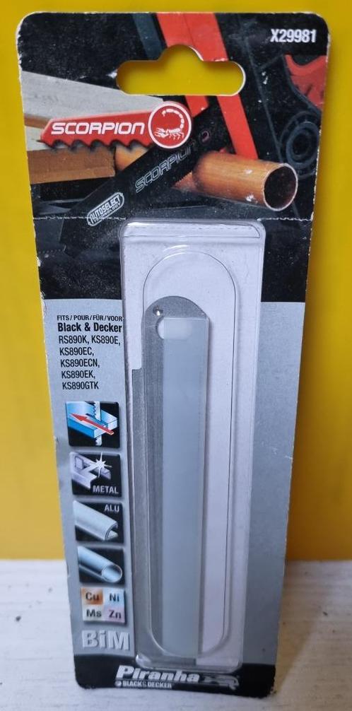 Black & Decker X29981 Scorpion zaagblad smal, Doe-het-zelf en Verbouw, Gereedschap | Zaagmachines, Nieuw, Overige typen, Ophalen of Verzenden