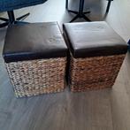 Leuke poefjes/ opbergbakken, Ophalen, Minder dan 50 cm, Rond, Minder dan 50 cm