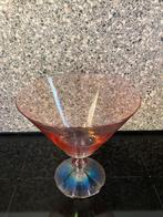 Mooie vintage glazen bokaal 20x20 cm, Antiek en Kunst, Ophalen of Verzenden