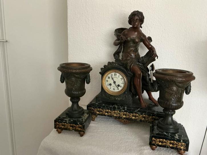 Franse klok, Antiek en Kunst, Antiek | Klokken, Ophalen