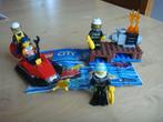 Lego City 60106 Brandweer Starter Set compleet en ZGAN, Ophalen of Verzenden, Zo goed als nieuw, Complete set, Lego
