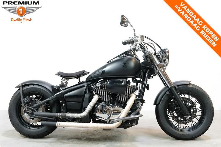 Kawasaki VN 900 CLASSIC "BOBBER" (bj 2009), Motoren, Motoren | Kawasaki, Bedrijf, Chopper, meer dan 35 kW