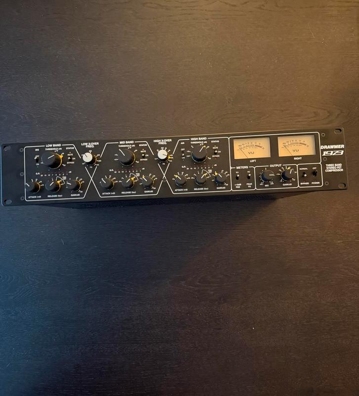 Drawmer 1973 3-Band FET Compressor - Topstaat!, Audio, Tv en Foto, Professionele Audio-, Tv- en Video-apparatuur, Zo goed als nieuw