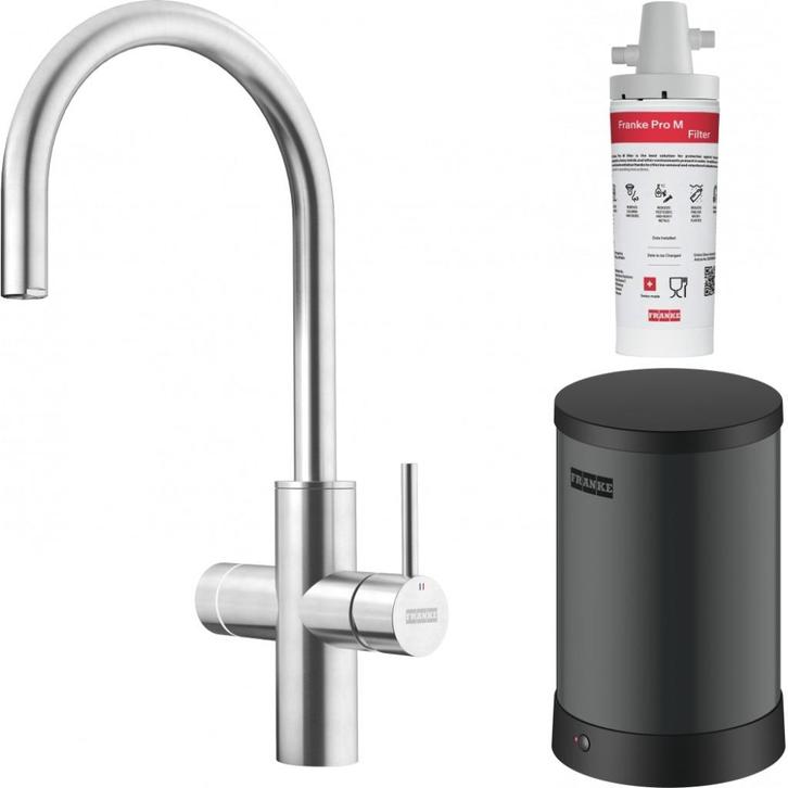 Franke Maris Water Hub Extra RVS 3 In 1 Kokend Water kraan, Huis en Inrichting, Keuken | Keukenelementen, Nieuw, Minder dan 100 cm