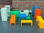 Ikea Poppenhuis meubelen, Ophalen, Gebruikt