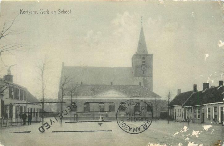 701391001 Kortgene, Verzamelen, Ansichtkaarten | Nederland, Zeeland, Voor 1920, Verzenden