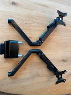 Newstar Dubbele Monitor Beugel, Computers en Software, Monitoren, Ophalen of Verzenden, Zo goed als nieuw