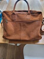 Leren laptoptas als nieuw te koop, Computers en Software, Ophalen, Zo goed als nieuw