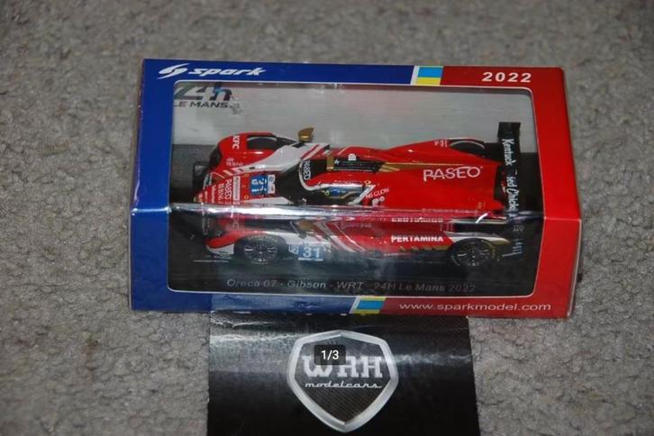 SALE 1:43 ORECA 07 WRT GIBSON LEMANS SPARK S8628 WRH, Hobby en Vrije tijd, Modelauto's | 1:43, Zo goed als nieuw, Auto, Overige merken