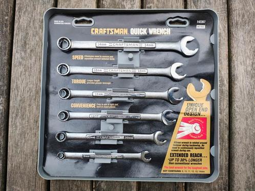 Craftsman ring-/ steeksleutel set, Auto diversen, Autogereedschap, Zo goed als nieuw, Ophalen of Verzenden