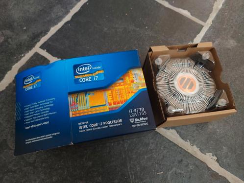 Intel Core i7 Processor koeler voor i7-3770 LGA1155 Socket, Computers en Software, Processors, Zo goed als nieuw, 3 tot 4 Ghz
