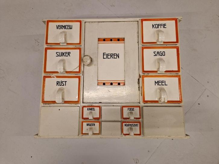 Retro kruidenkast!, Huis en Inrichting, Keuken | Keukenbenodigdheden, Gebruikt, Ophalen