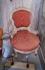 Antieke Brocante Franse dames of kinder fauteuil ca 1900, Antiek en Kunst, Antiek | Meubels | Stoelen en Banken, Ophalen