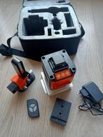 Hilda 4D Laser Niveau - Groen, Ophalen, Zo goed als nieuw, Licht