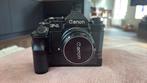 Canon f-1 met motordrive en 50mm 1:1,8 lens, Audio, Tv en Foto, Fotocamera's Analoog, Ophalen of Verzenden, Gebruikt, Spiegelreflex