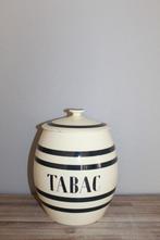 SALE antieke grote voorraadpot Tabac - Boch, Ophalen of Verzenden