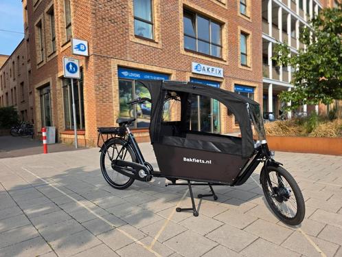 2dehands elektrisch Cargo Bike met nieuwe accu & motor (02), Fietsen en Brommers, Fietsen | Bakfietsen, Zo goed als nieuw, Overige merken