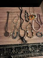 Kralen kettingen, Sieraden, Tassen en Uiterlijk, Kettingen, Ophalen, Zo goed als nieuw, Overige kleuren, Overige materialen