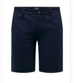 Nieuwe short korte broek XS 44 donkerblauw Only & Sons, Blauw, Nieuw, Ophalen of Verzenden, Maat 46 (S) of kleiner