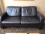 Lederen Bank., Huis en Inrichting, Banken | Bankstellen, Ophalen, Gebruikt, 150 tot 200 cm, Tweepersoons