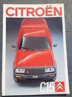 folder Citroën C15 maart 1989 - Nederlands, Ophalen of Verzenden, Zo goed als nieuw, Citroën