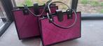 Matching tassen set, Sieraden, Tassen en Uiterlijk, Tassen | Damestassen, Ophalen of Verzenden, Nieuw, Roze, Shopper
