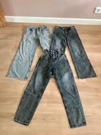 Stoere jeans 3x oa ZARA (2x wide leg, 1x carrot), maat 140, Ophalen of Verzenden, Zo goed als nieuw, Meisje, Broek