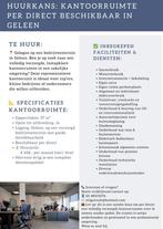 Kantoor te huur Geleen : Per direct Beschikbaar!, 35 tot 50 m², Overige regio's