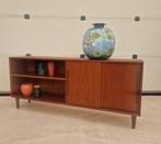 Vintage dressoir/TVmeubel met twee schuifdeuren, 153cm, Ophalen, ., 150 tot 200 cm, .