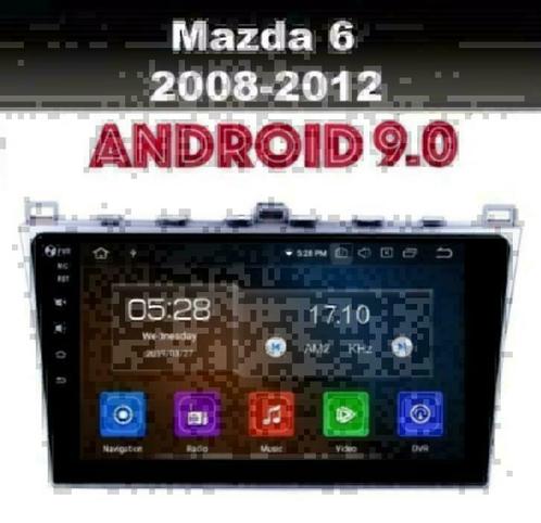 Mazda 6 radio navigatie android 9.0 wifi dab+ carkit 10,1'', Auto diversen, Autoradio's, Ophalen of Verzenden