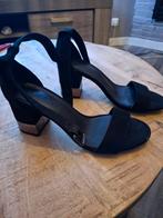 Zwarte gala schoentjes mt 38 - 1x gedragen, Zwart, Zo goed als nieuw, Schoenen met hoge hakken, Bershka